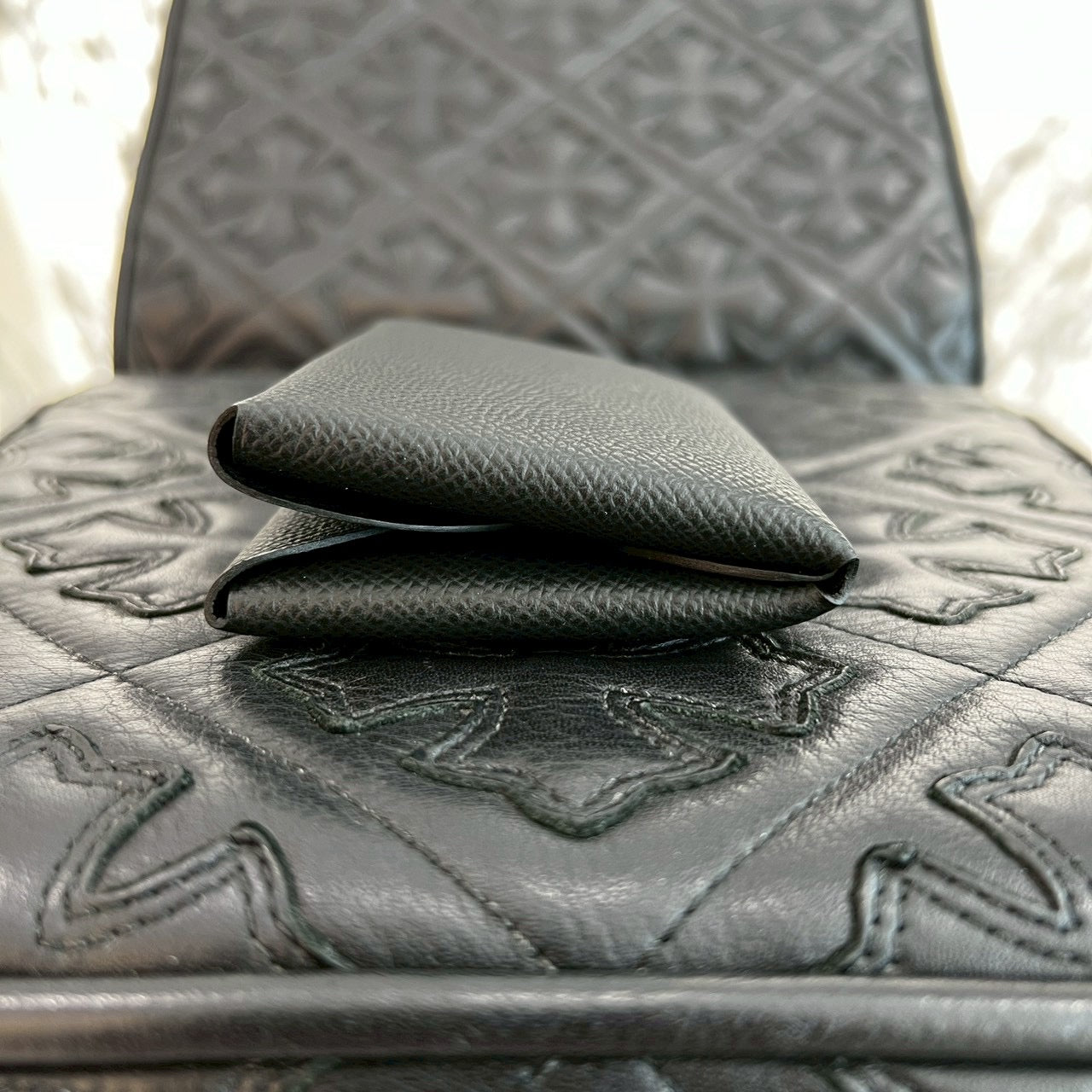 HERMES Calvi Duo Card Case 