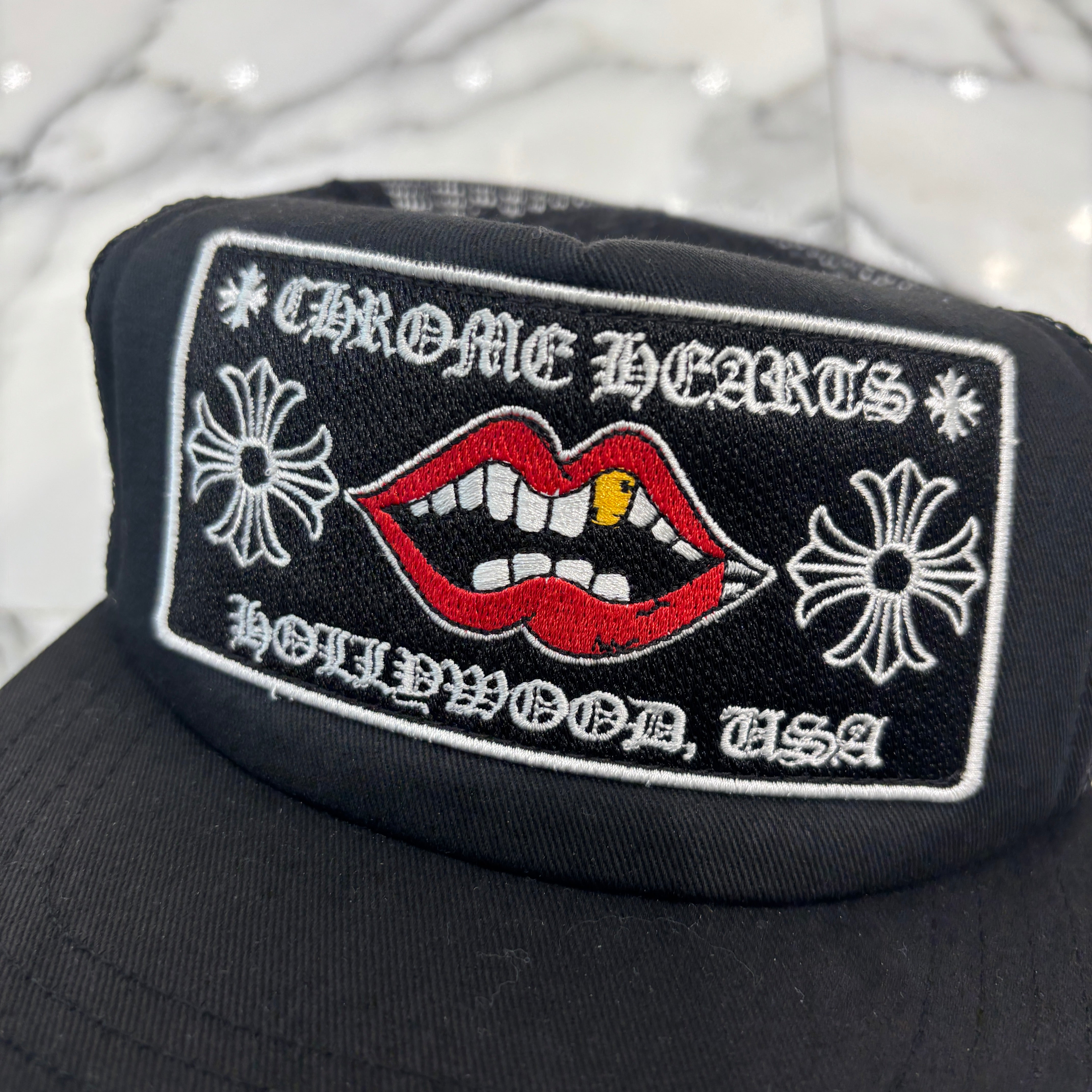 CHROME HEARTS × MATTY BOY Chomper Trucker Mesh Cap Size ONE SIZE（53-60）クロムハーツ × マッティボーイ チョンパートラッカーメッシュキャップ サイズONE SIZE（53-60）