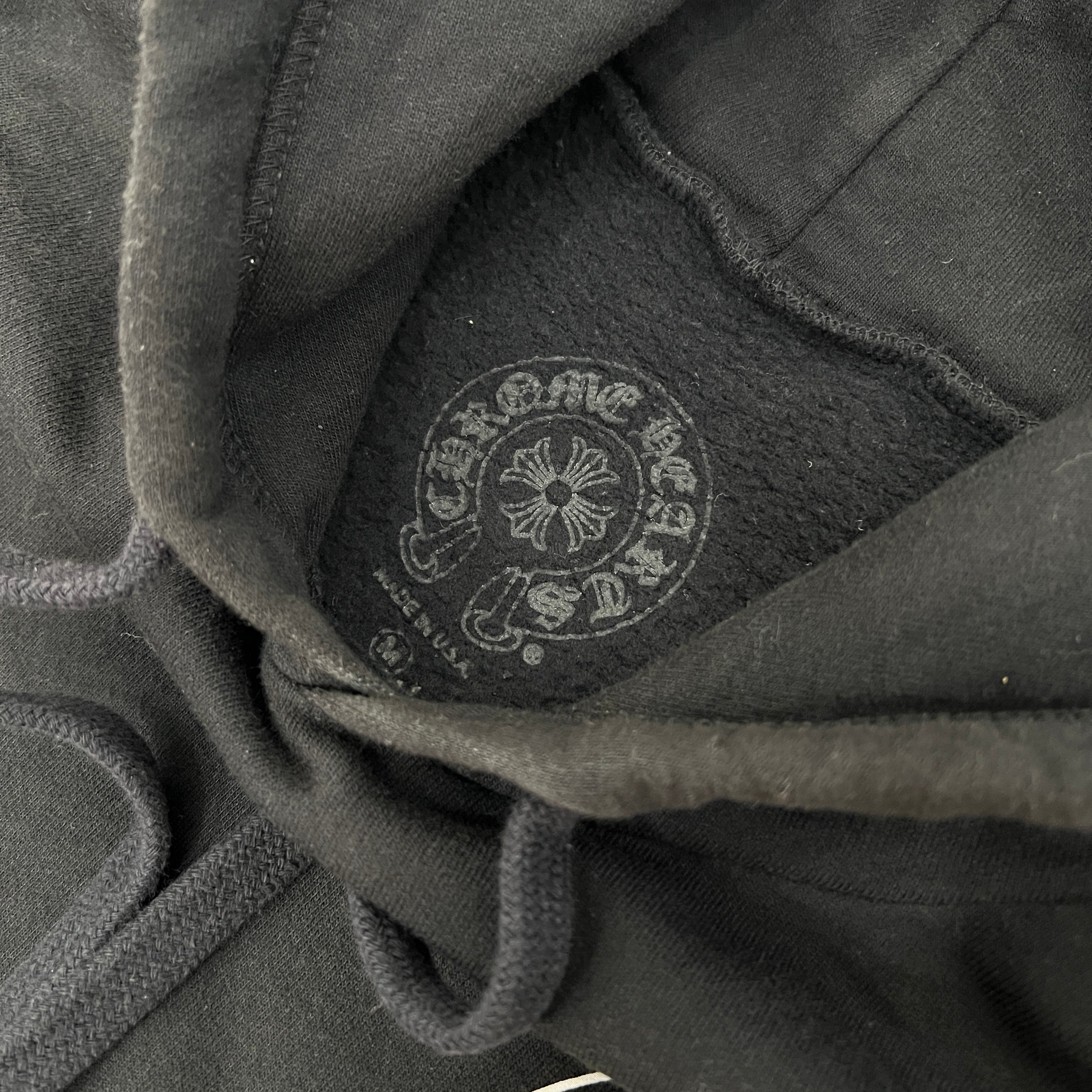 CHROME HEARTS Paris Limited Horseshoe Pullover Hoodie Size M