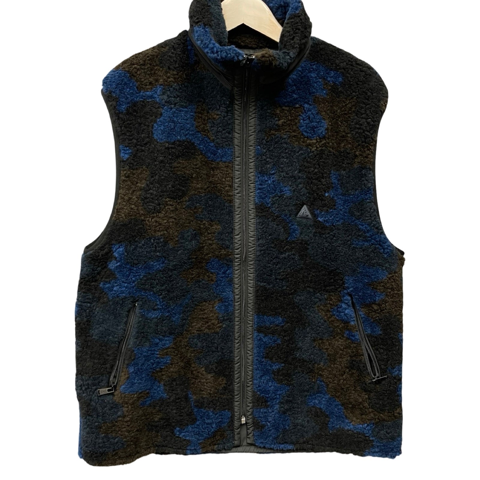 LANVIN 2022AW Reversible Fleece Vest RM-JA0071-5418-A22 Size L