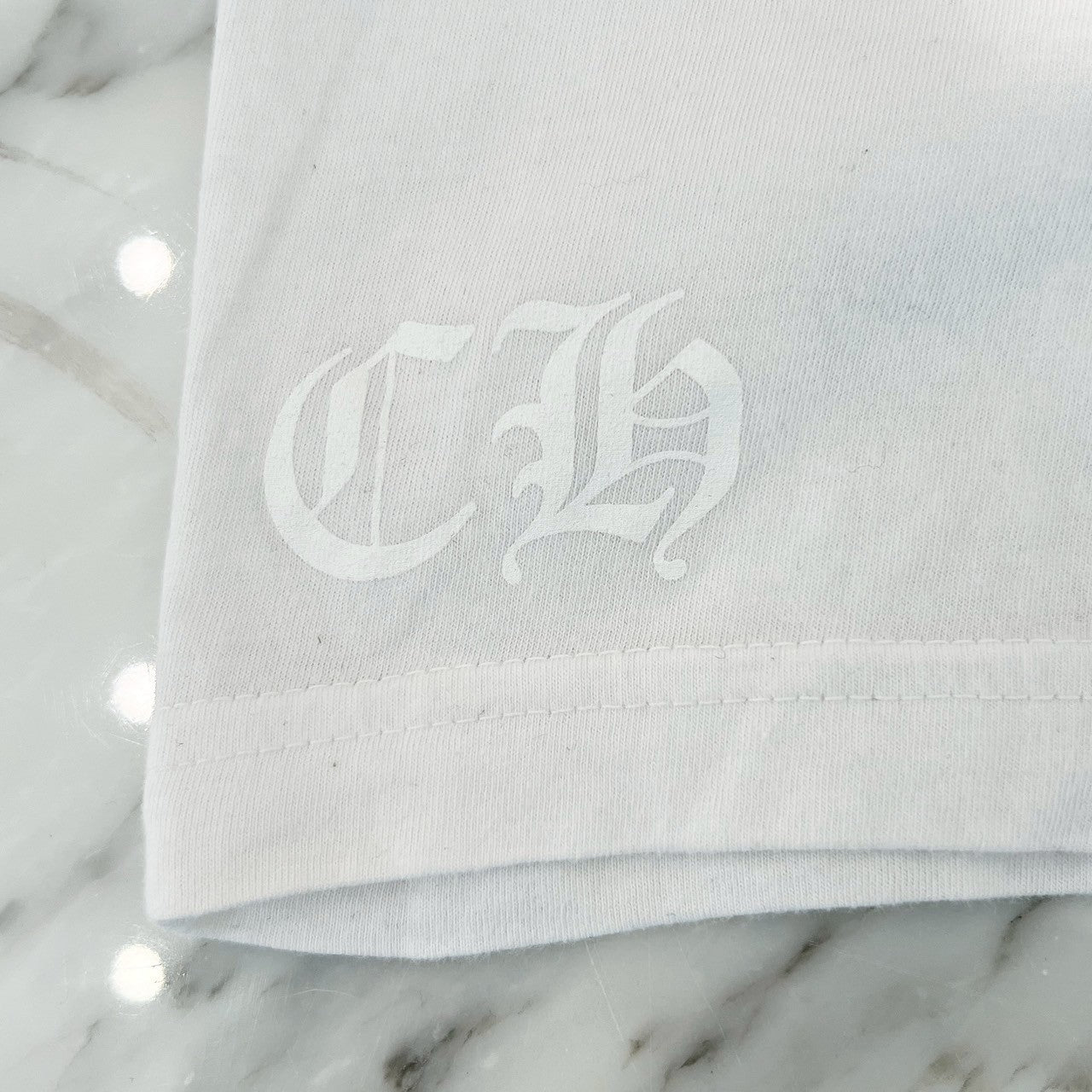 CHROME HEARTS Back Arch Logo USA Print Tee Size L クロムハーツ