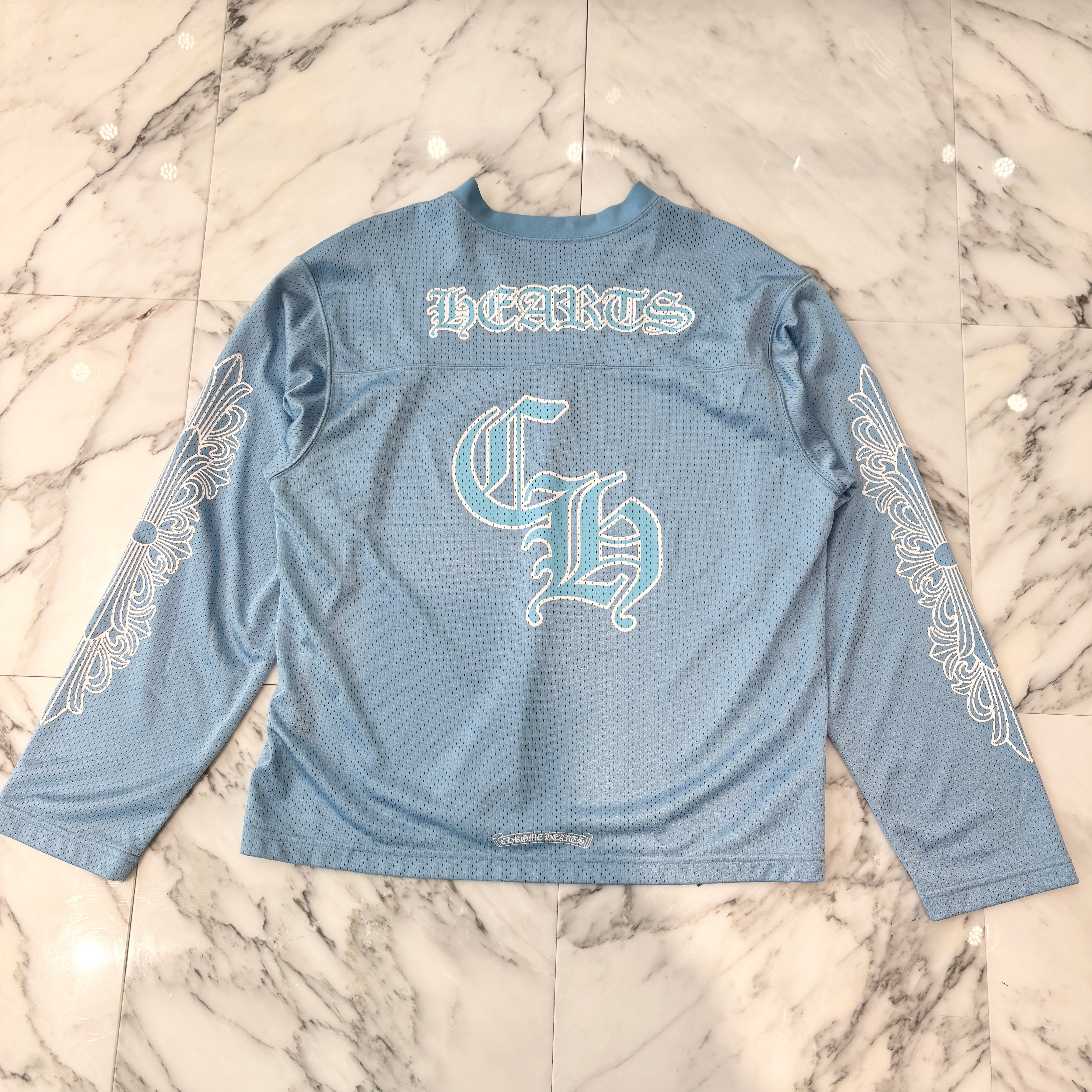 CHROME HEARTS 2024SS Mesh Warm Up Jersey Size Lクロムハーツ メッシュウォームアップジャージーサイズL