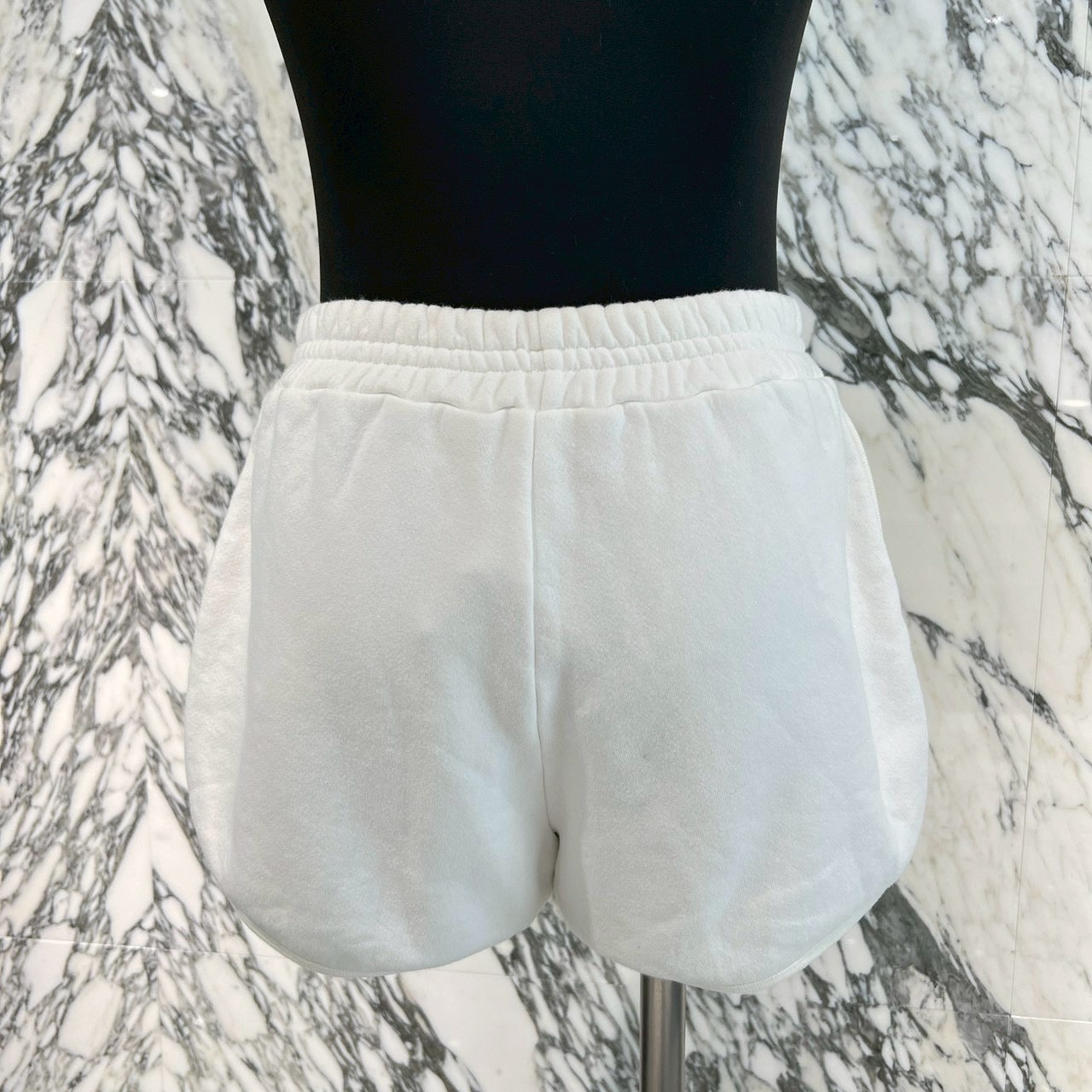 CHROME HEARTS Y NOT Cross Leather Patch Sweat Shorts Size S クロムハーツ ワイノット クロスレザーパッチ スウェットショーツ サイズS