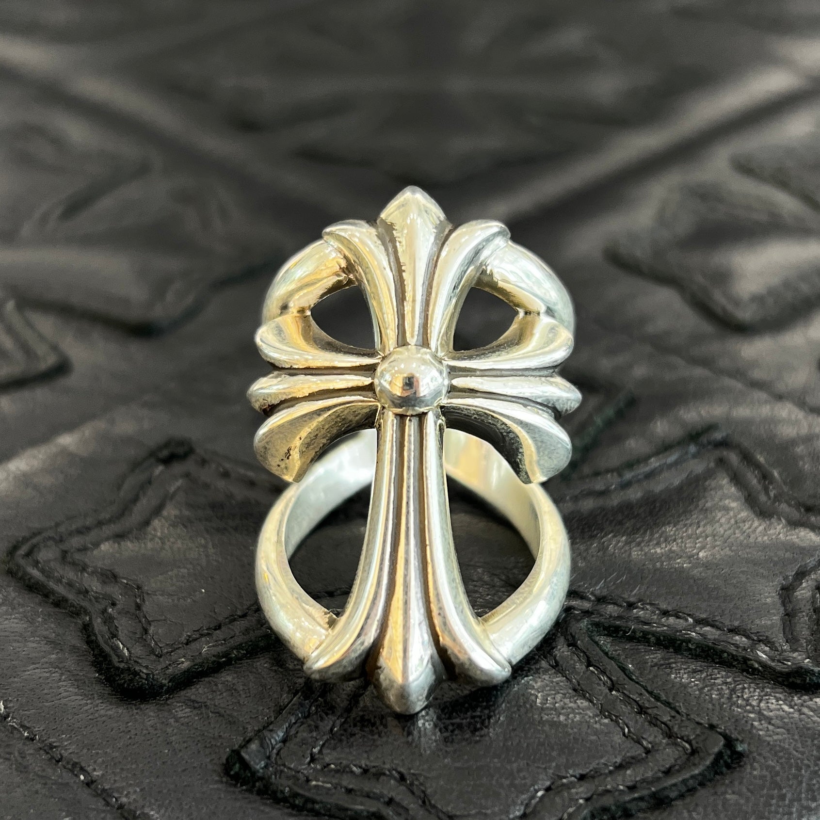 CHROME HEARTS Infinity CRS Ring Size 19号 クロムハーツ インフィニティークロス リング サイズ19号