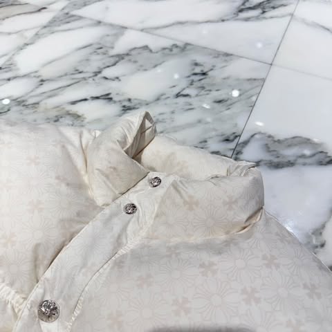 CHROME HEARTS CH Plus Stiff Down Jacket Size M クロムハーツ CHプラス スティッフ ダウンジャケット サイズM