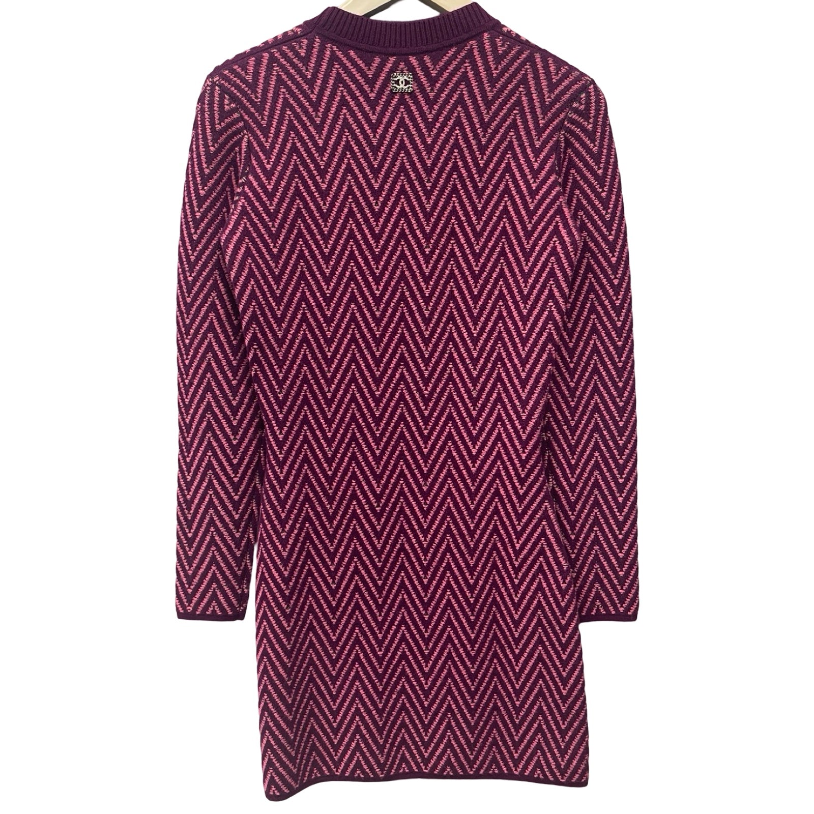 CHANEL 2022SS Cashmere Dress P71619 K10290 Size 34