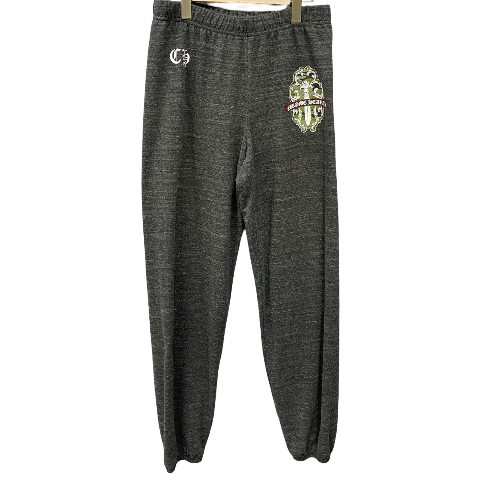 CHROME HEARTS Vine Dagger Logo Sweat Pants Size M