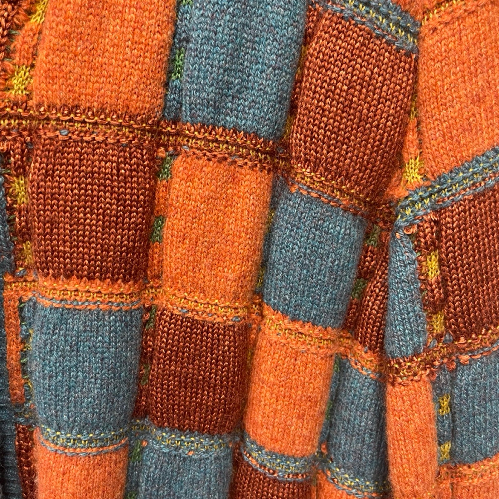 CHANEL 2018AW Patch Work Cardigan P52901K07775 Size 50