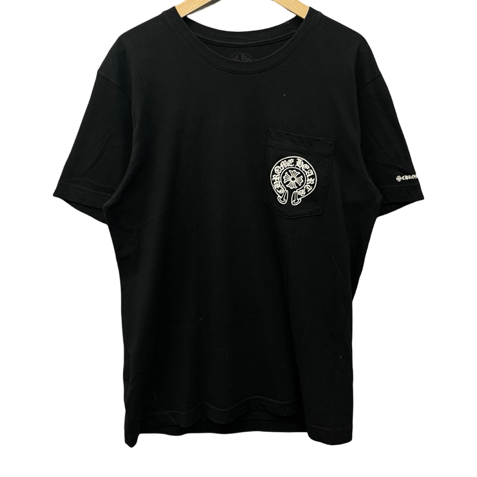CHROME HEARTS Horseshoe Tee Black Mサイズ