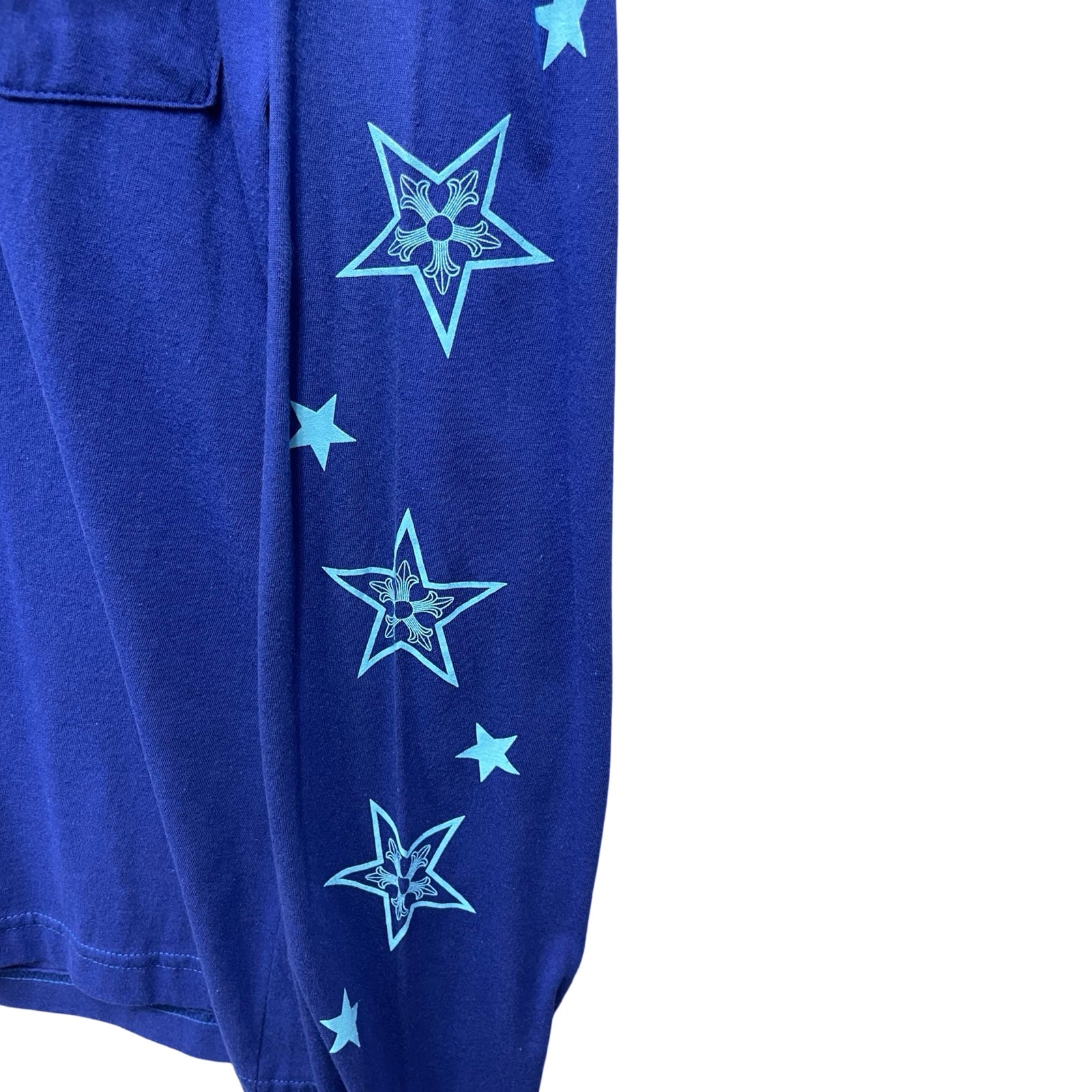 CHROME HEARTS Star Long Sleeve Tee Size S
