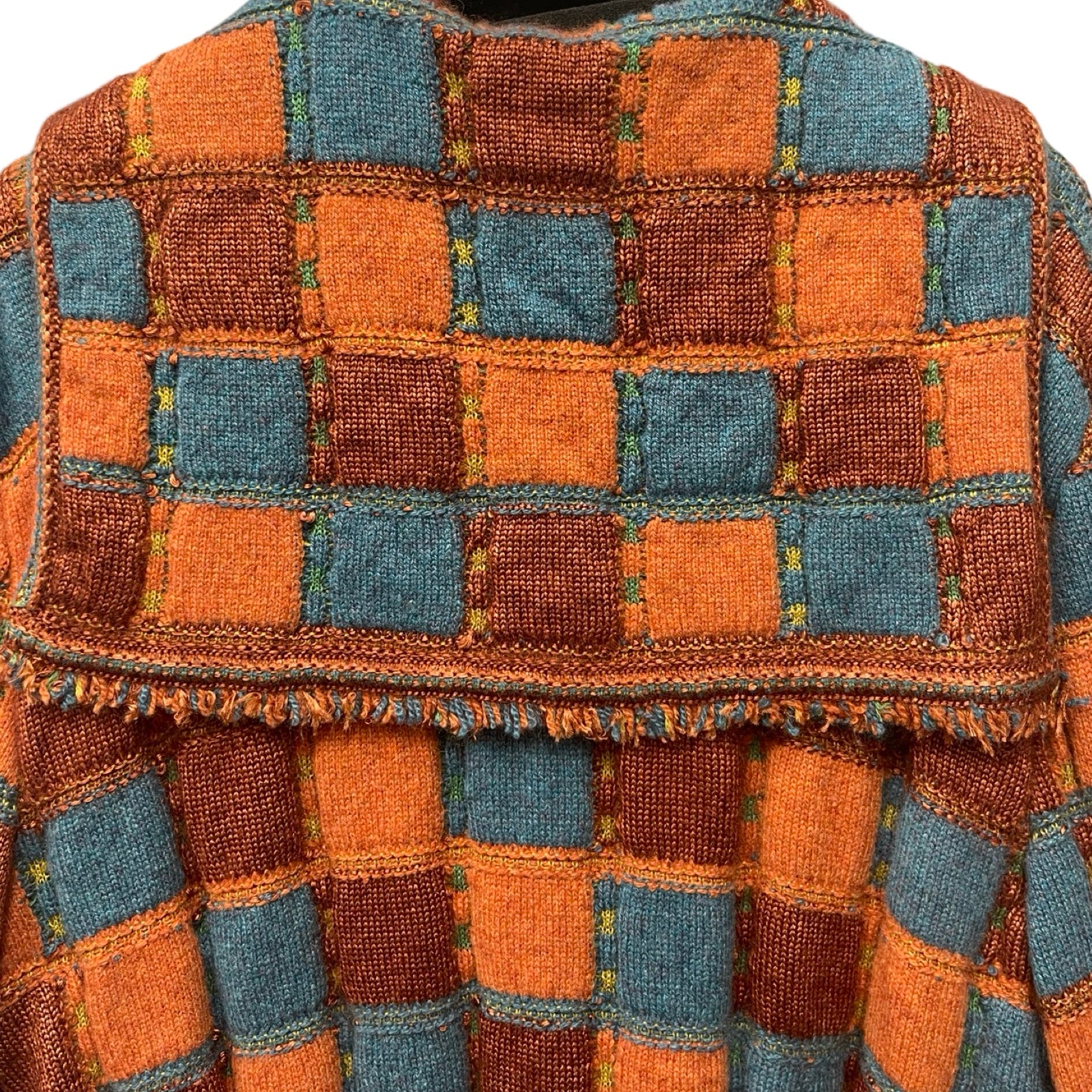 CHANEL 2018AW Patch Work Cardigan P52901K07775 Size 50