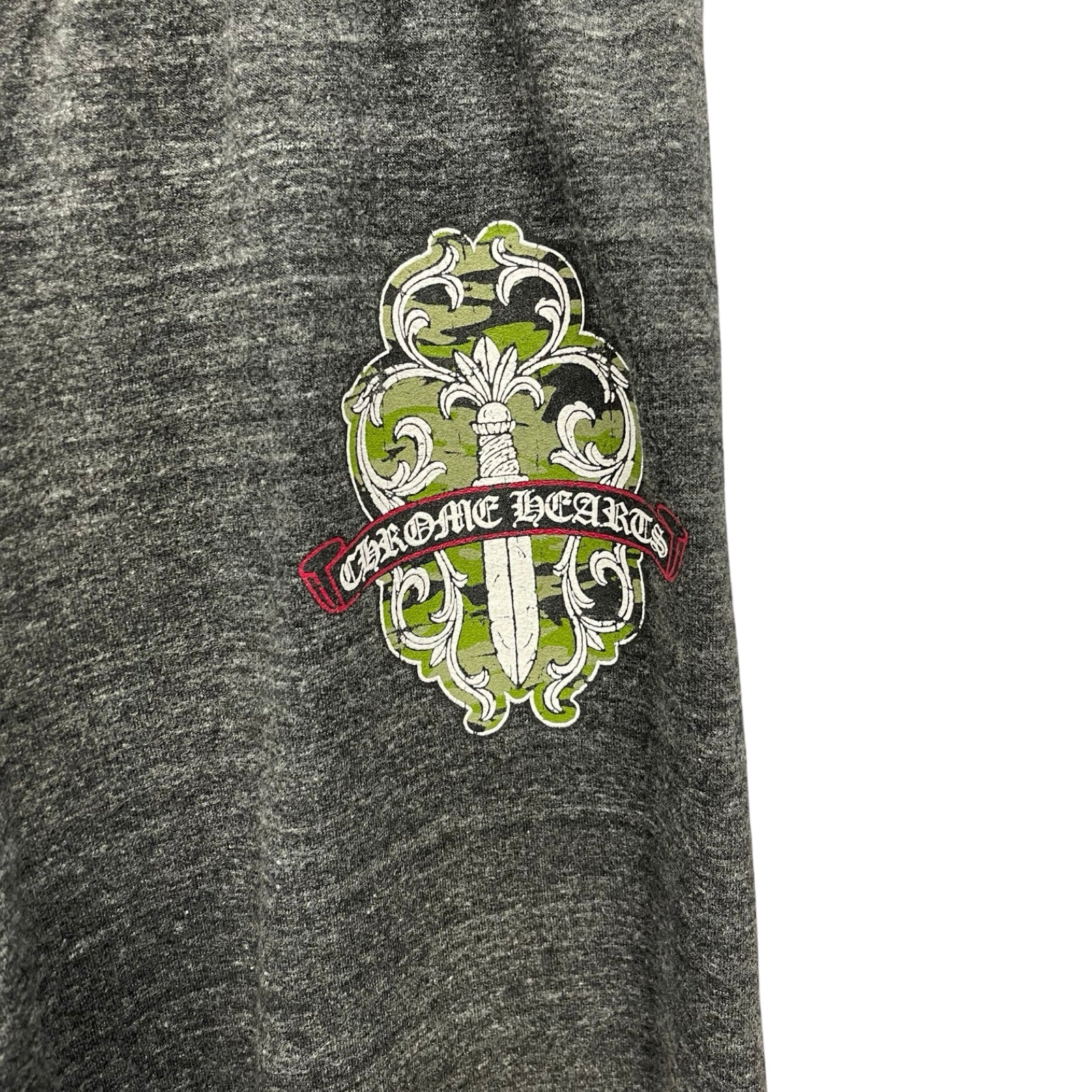 CHROME HEARTS Vine Dagger Logo Sweat Pants Size M