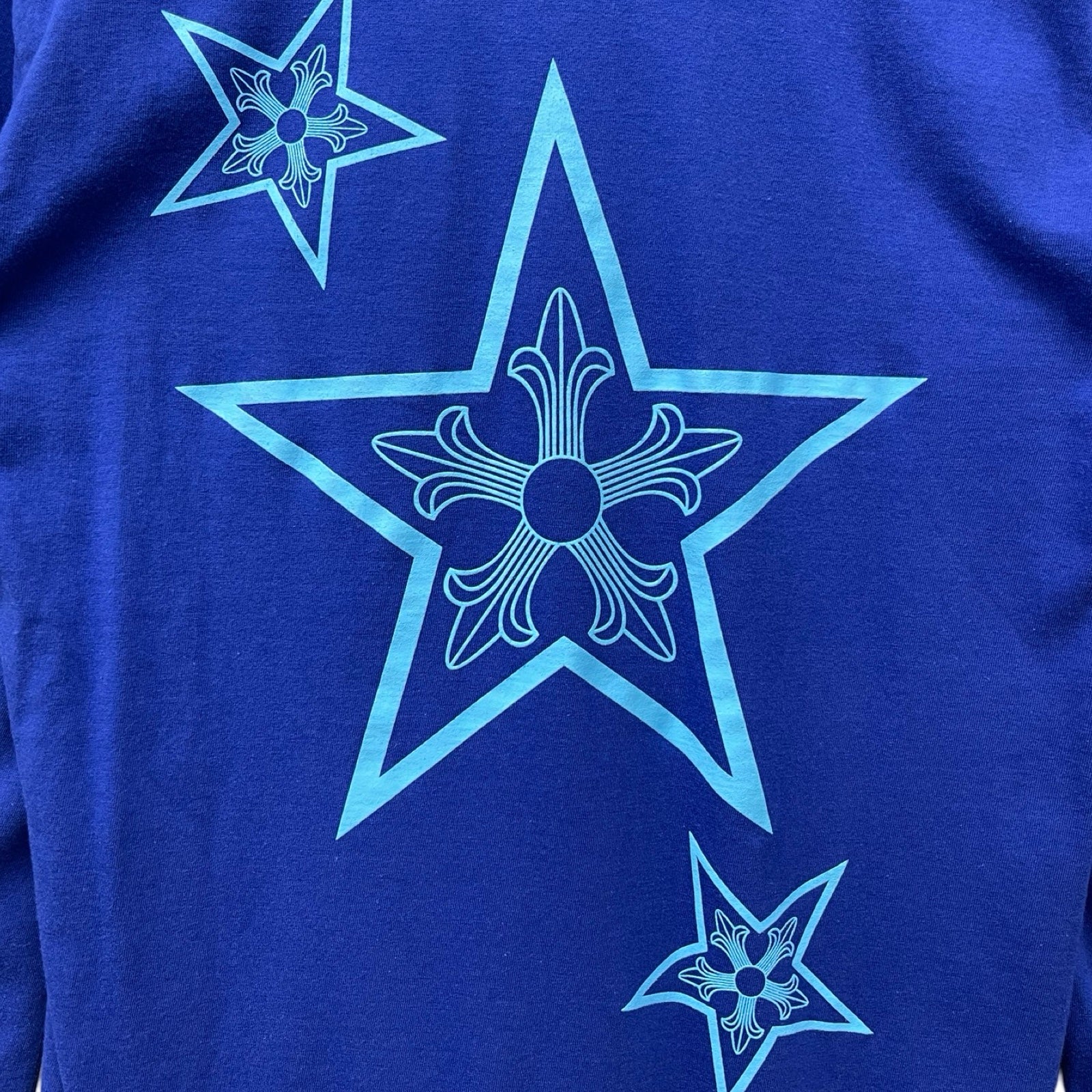 CHROME HEARTS Star Long Sleeve Tee Size S