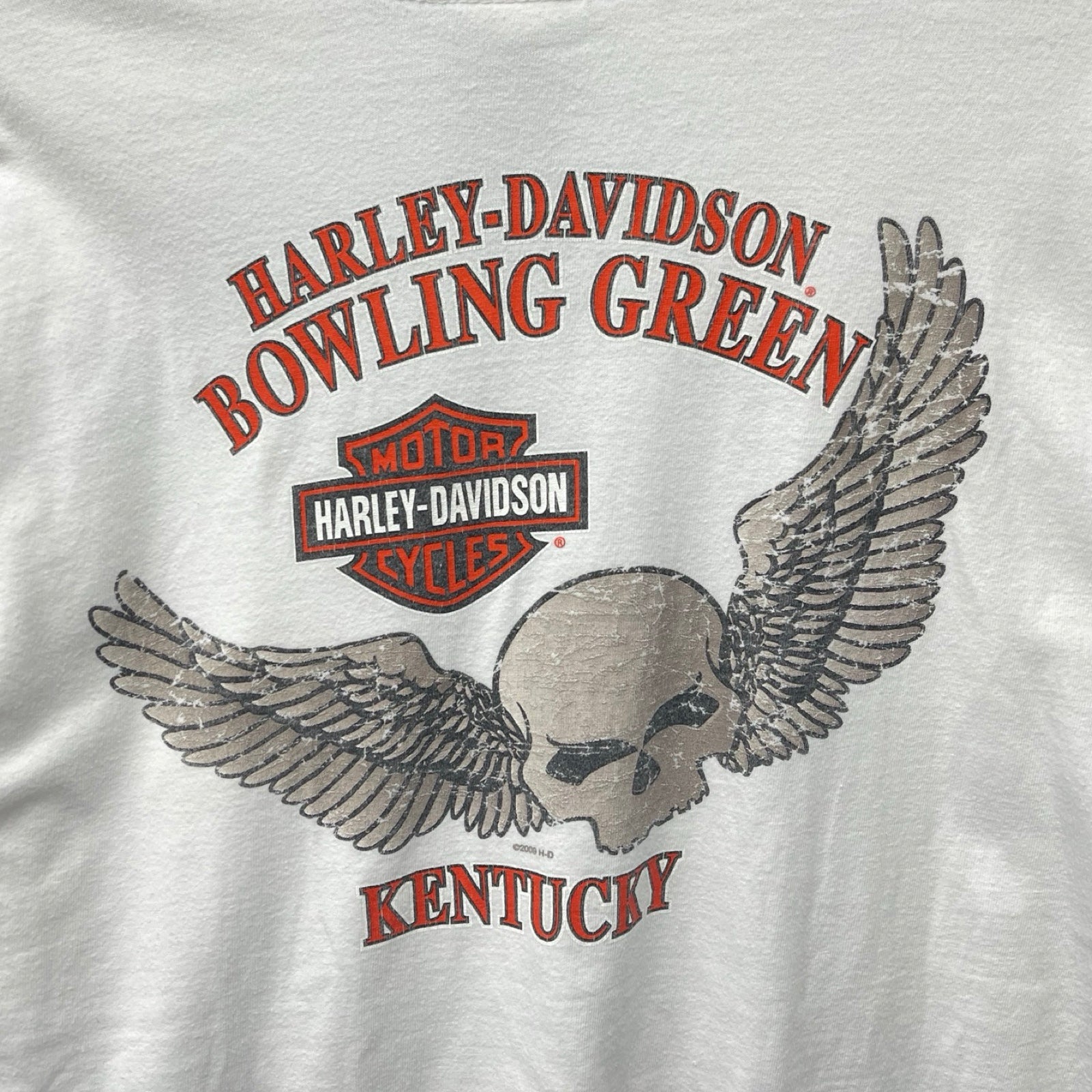 Vintage 00's Harley-Davidson Bowling Green Kentucky S/S Tee Size XL