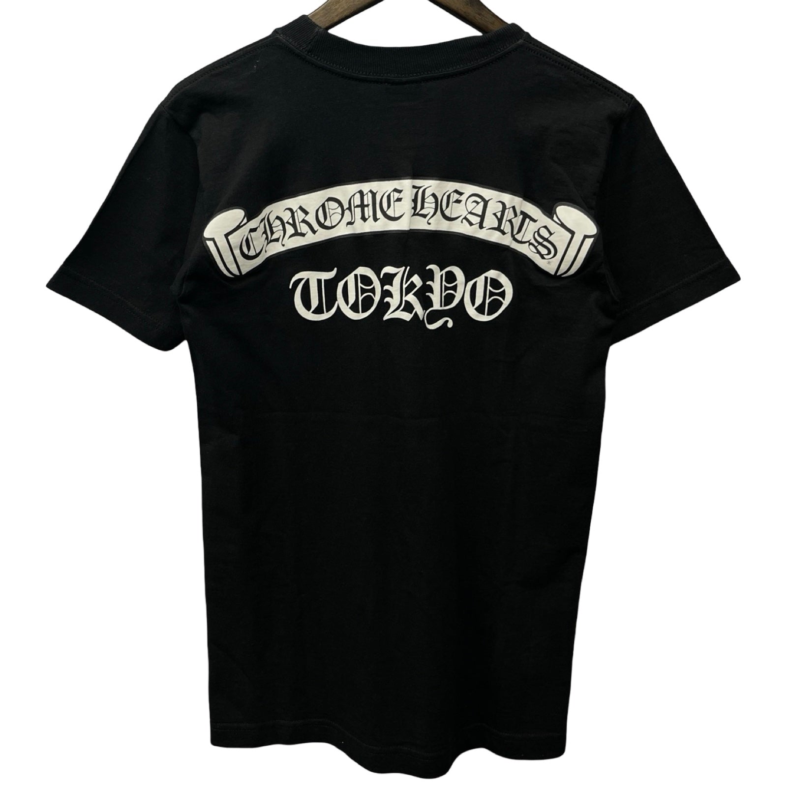 CHROME HEARTS Back Scroll Logo 東京銀座 Limited Tee Size S
