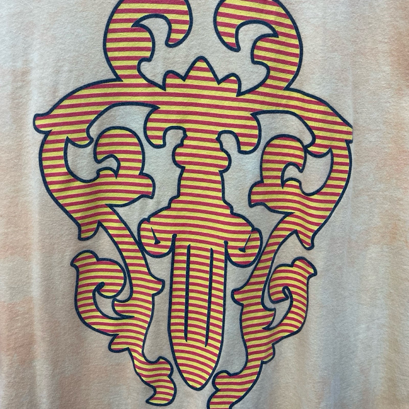 CHROME HEARTS Miami Limited Striped Dagger Tee