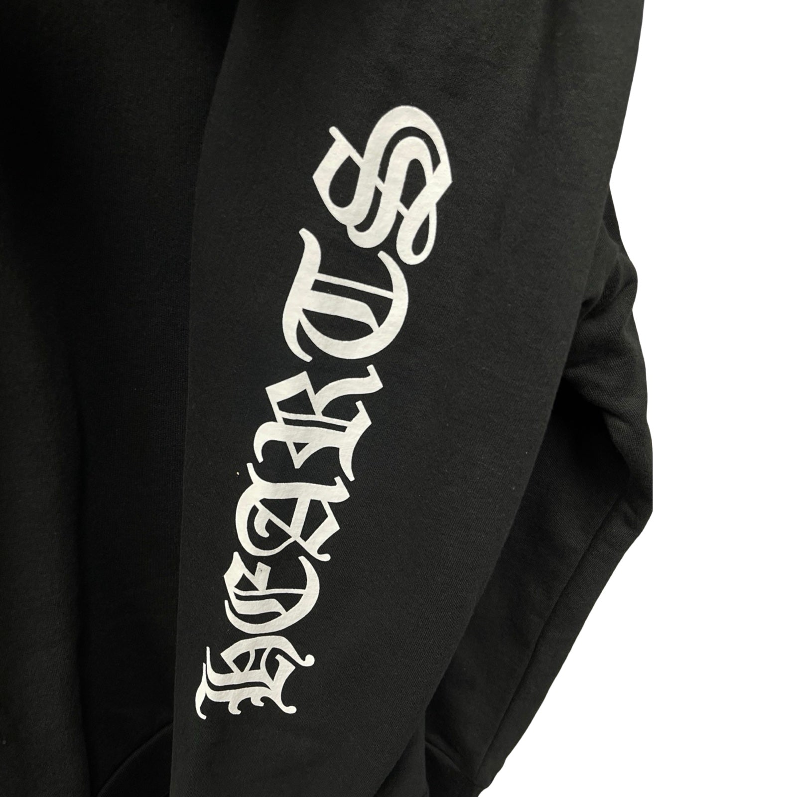 CHROME HEARTS Neck Logo Crewneck Sweatshirt Size XL