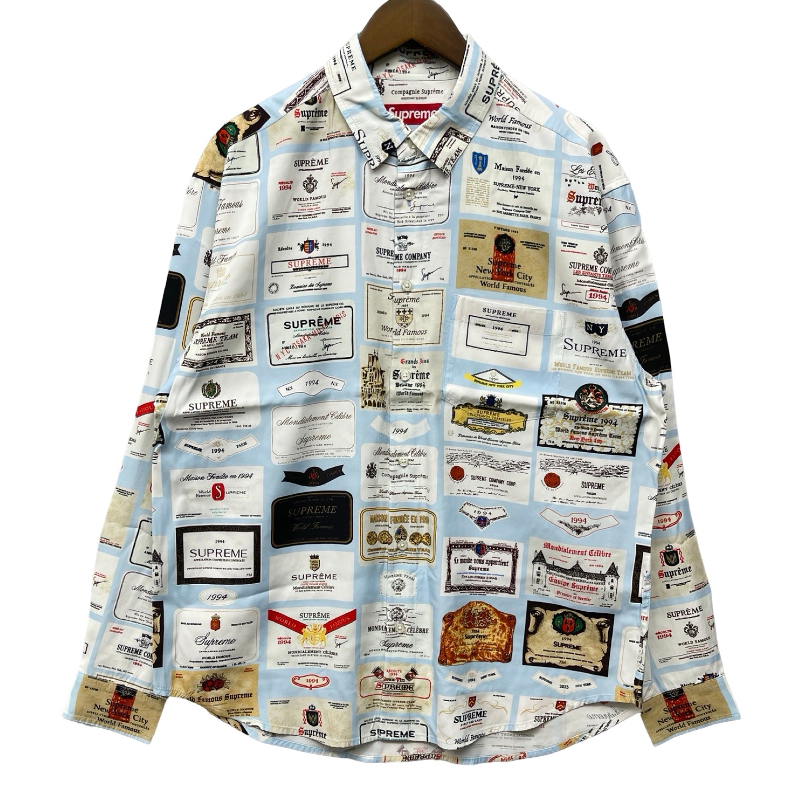 Supreme 2024AW Label Shirt Size M
