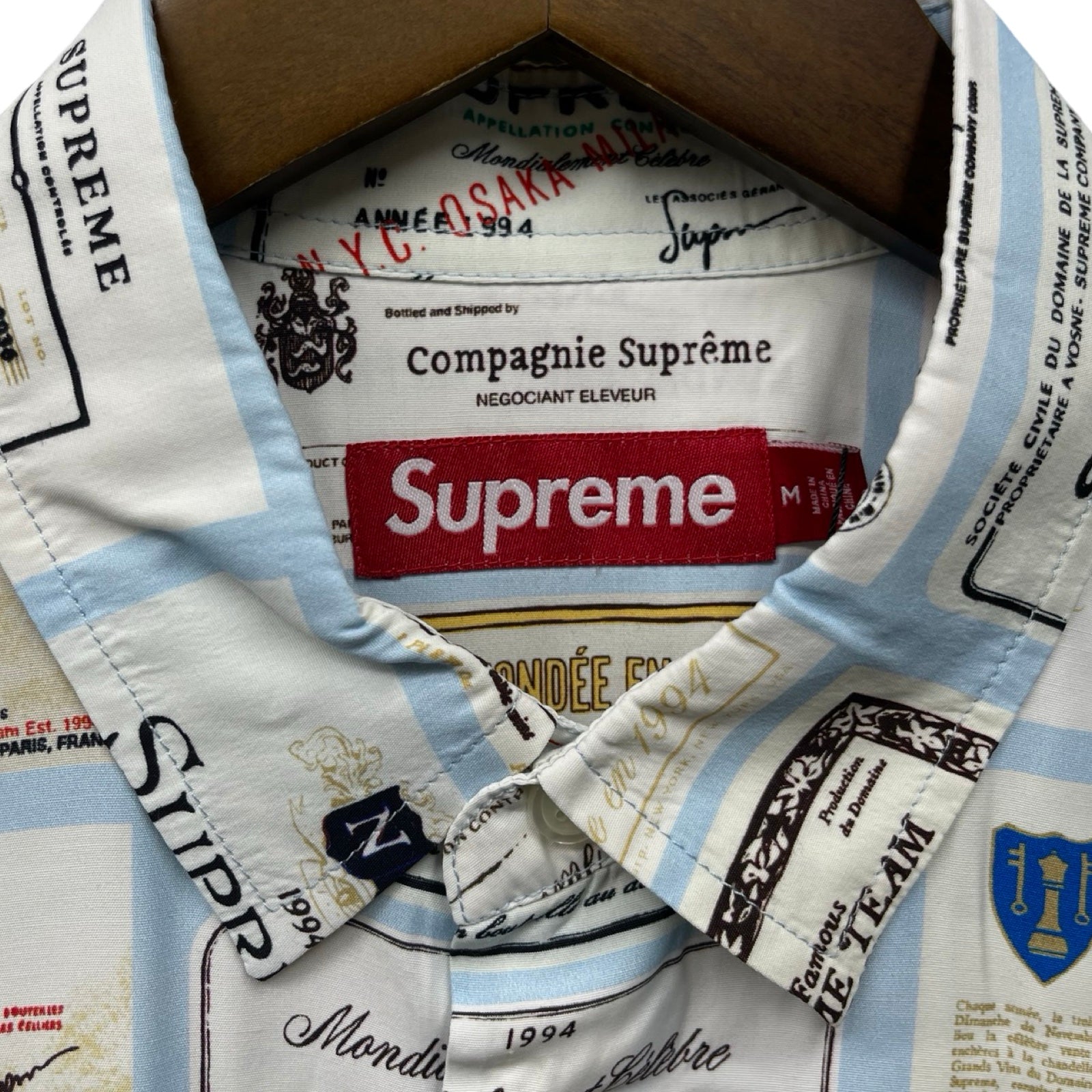 Supreme 2024AW Label Shirt Size M