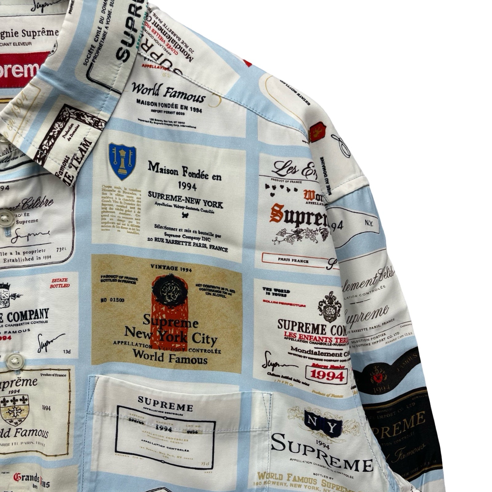 Supreme 2024AW Label Shirt Size M