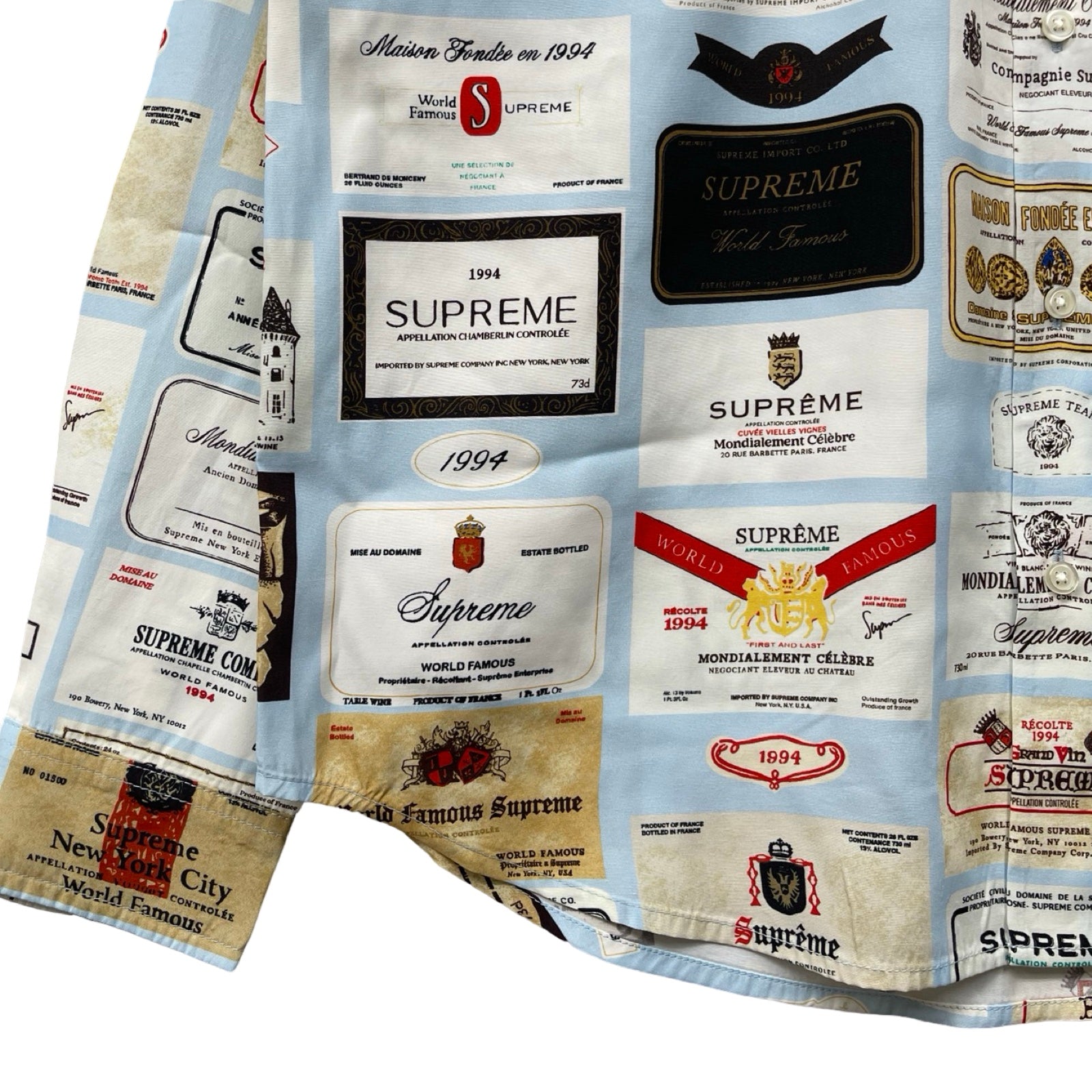 Supreme 2024AW Label Shirt Size M