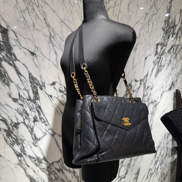 CHANEL Matelasse Coco Mark Chain Shoulder Bag A06323 シャネル