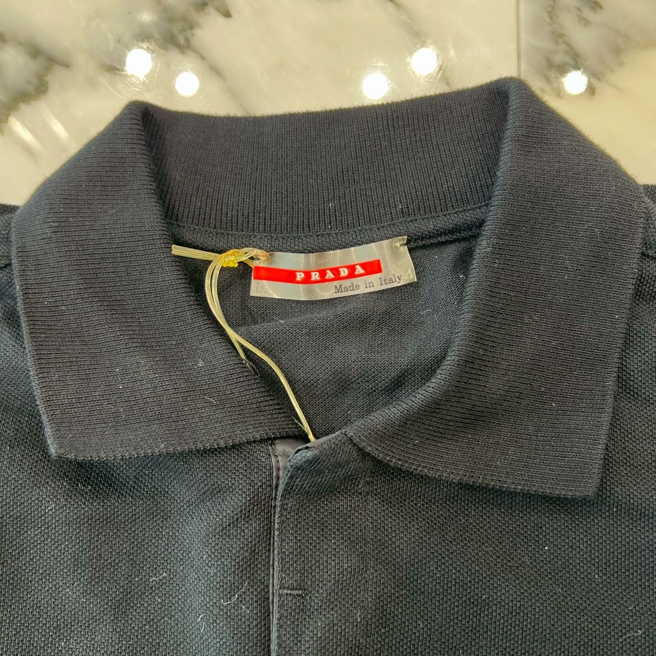 PRADA SPORT 2010 Cotton Polo Shirt SJM138 Size L プラダ スポーツ 2010 コットン ポロシャツ サイズL