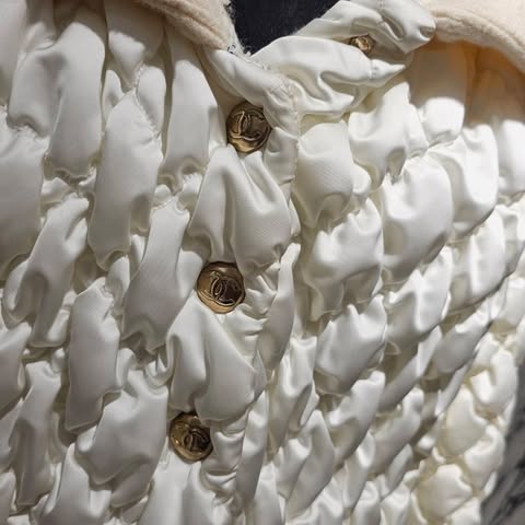 CHANEL Quilted Down Jacket P73237V64482 Size 50 シャネル キルティング ダウンジャケット サイズ50