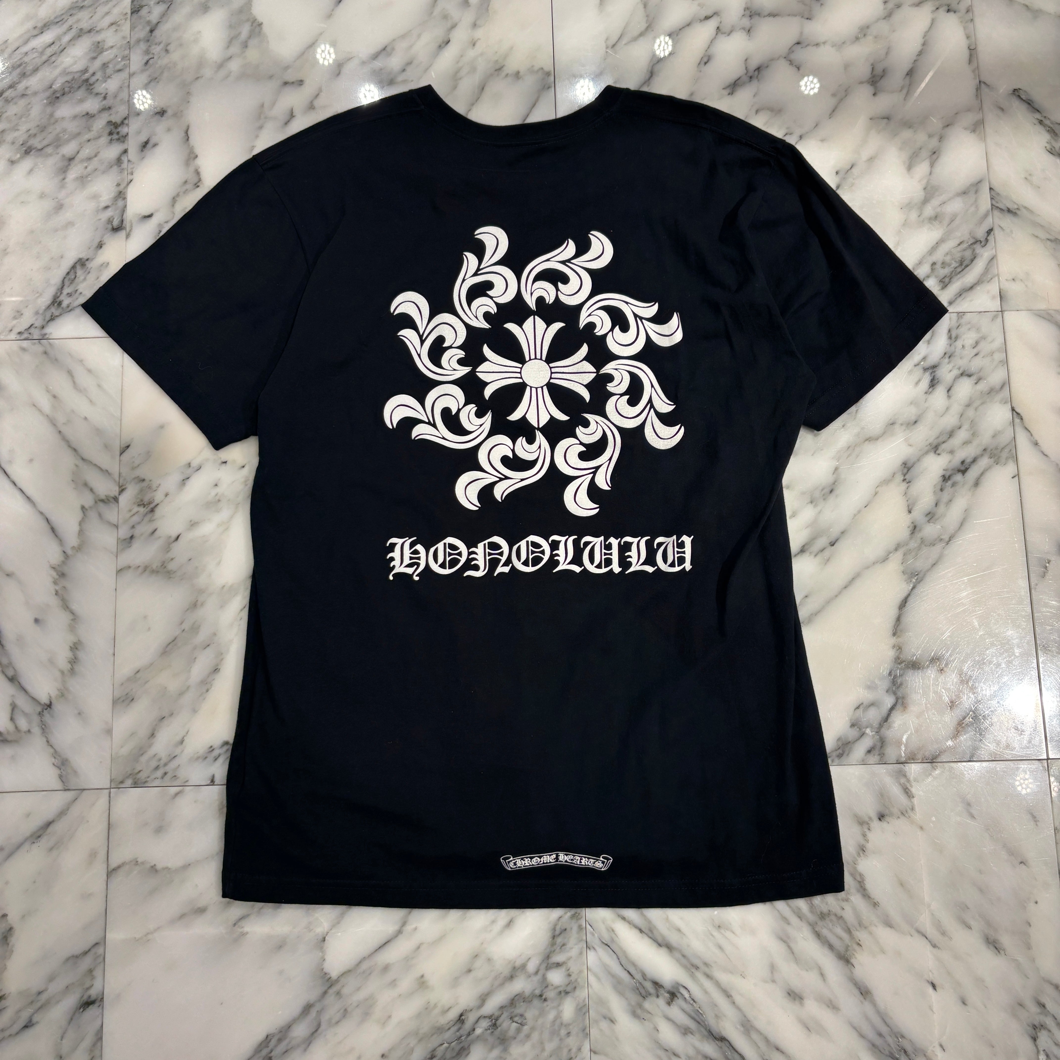 CHROME HEARTS Honolulu Exclusive Horseshoe Logo Tee Size L クロムハーツ ホノルル限定 ホースシュー ロゴ Tシャツ サイズL