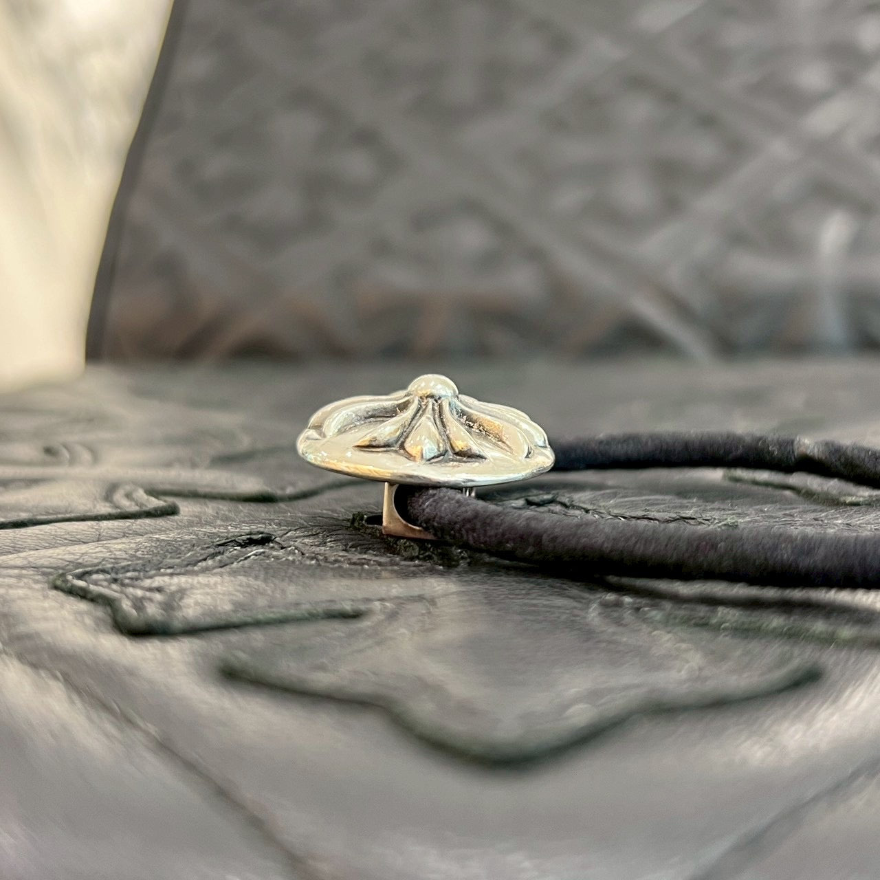 CHROME HEARTS CROSS BALL HAIR BAND クロムハーツ クロスボール ヘアバンド