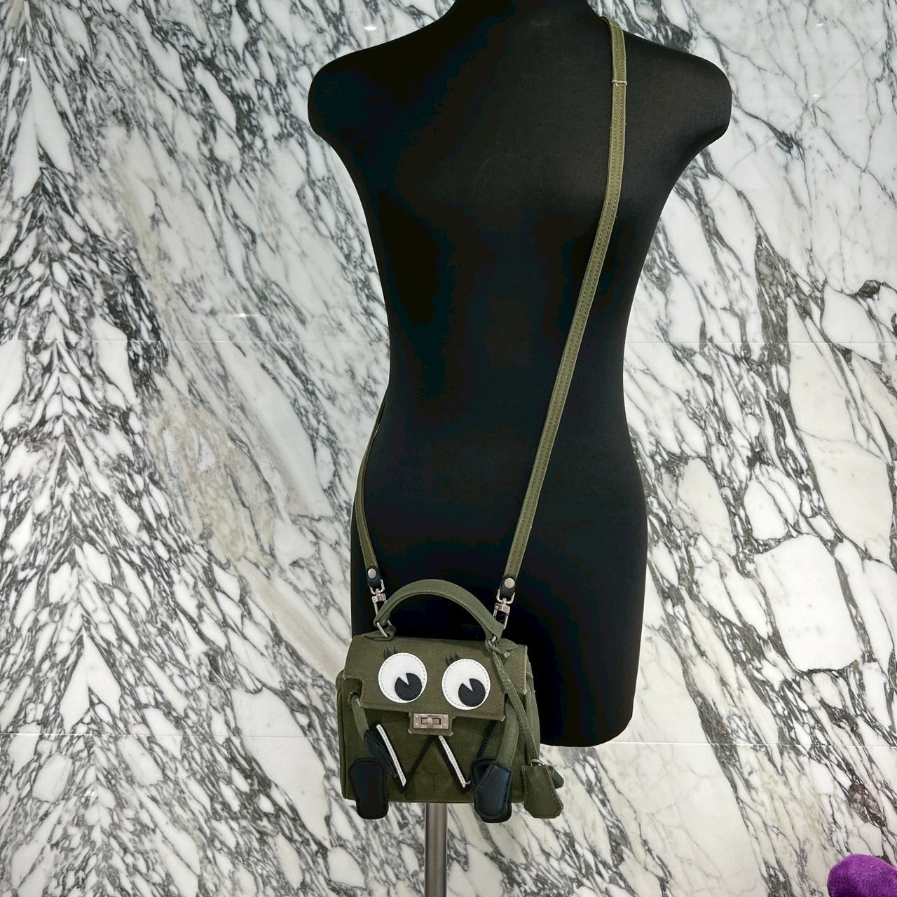 READY MADE × Dr.Woo MONSTER 2021AW Denim Shoulder Bag レディメイド×ドクター・ウー モンスター デニムショルダーバッグ