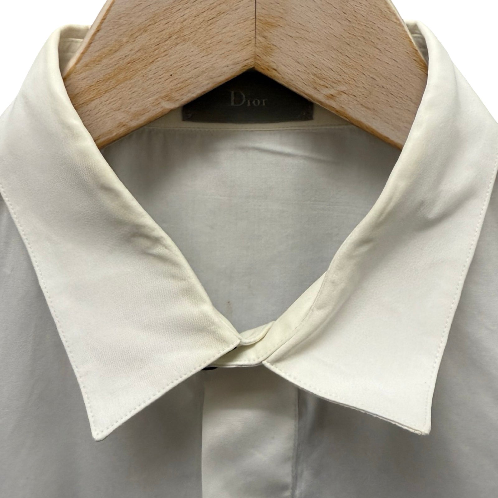 DIOR 2017SS Bee Embroidered Dress Shirt 733C518B1581 Size 40