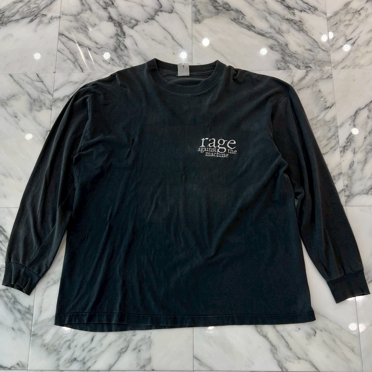 Vintage 90's Rage Against The Machine Band Photo L/S Tee 90's