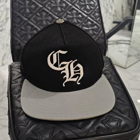 CHROME HEARTS CH Logo Embroidery Trucker Cap Size ONE SIZE (53-60) クロムハーツ CHロゴ刺繍 トラッカーキャップ サイズONE SIZE (53-60)