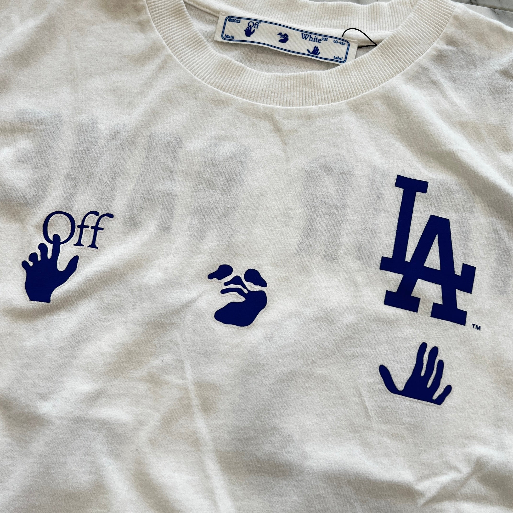 OFF-WHITE 2021AW Back Numbered Tee OMAA027G21JER009 Size XL オフホワイト バック ナンバリング Tシャツ サイズXL