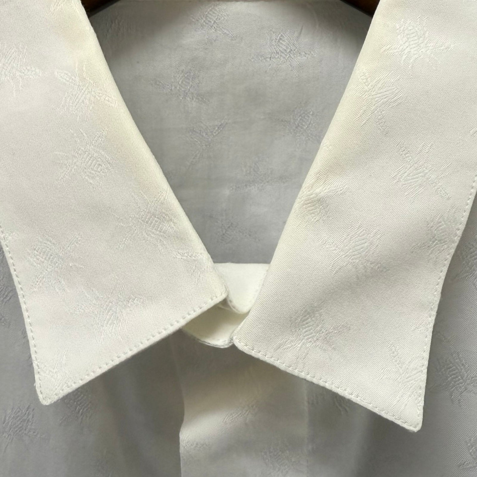 DIOR All over Bee Pattern Dress Shirt 433C529A4257 Size 39