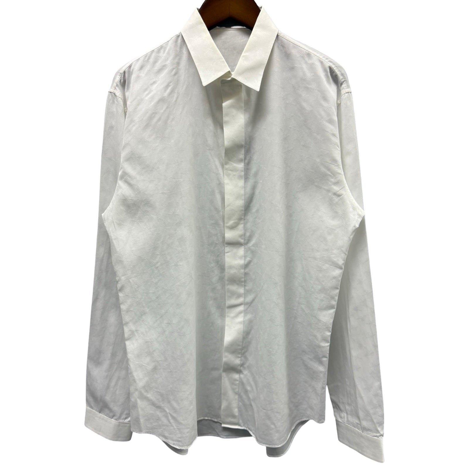 DIOR All over Bee Pattern Dress Shirt 433C529A4257 Size 39