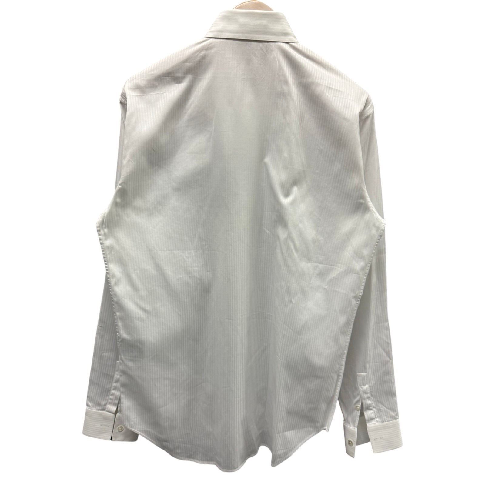 DIOR Striped Cotton Dress Shirt 933C535A4585 Size 39