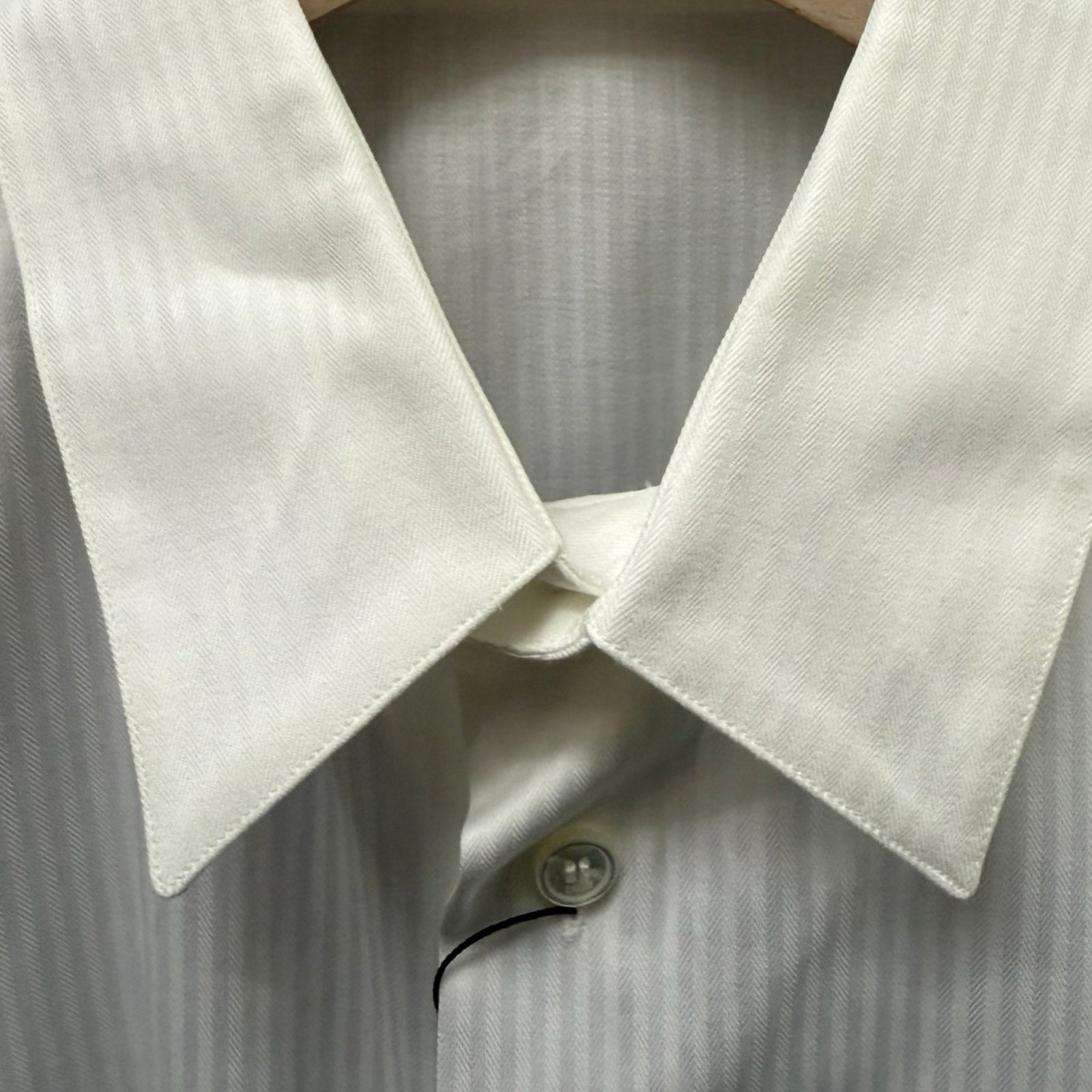 DIOR Striped Cotton Dress Shirt 933C535A4585 Size 39