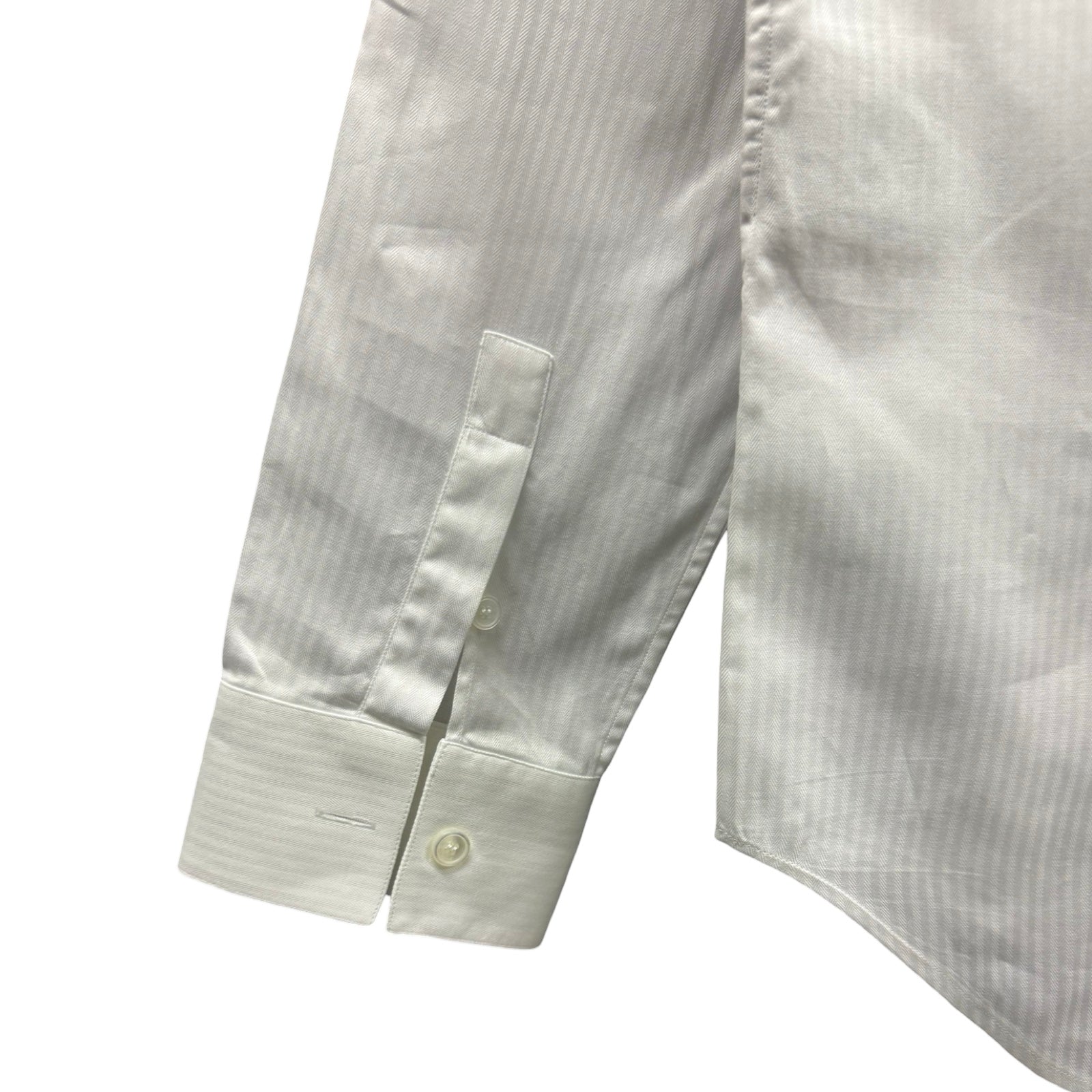 DIOR Striped Cotton Dress Shirt 933C535A4585 Size 39