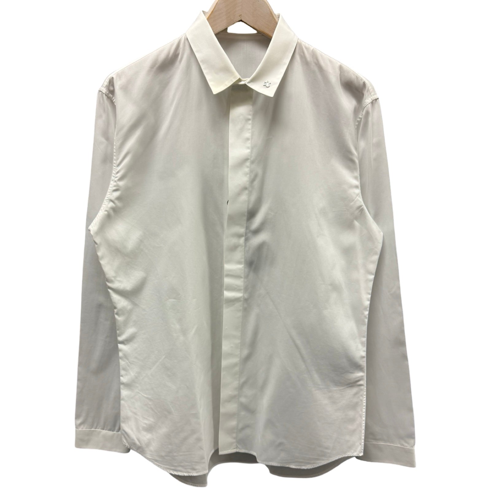 DIOR Bee Brooch Dress Shirt 963C556A1581 Size 40