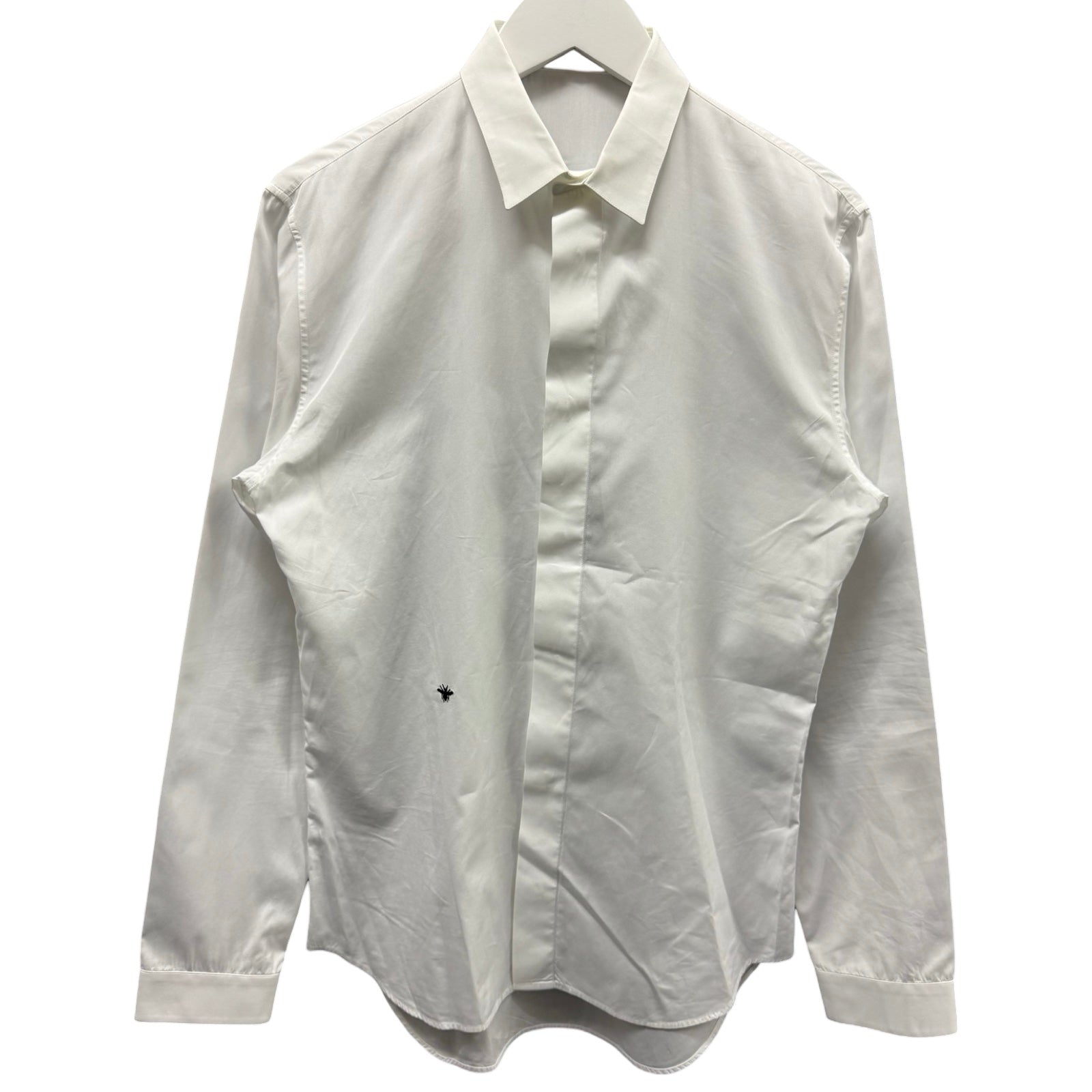 DIOR 2017SS Bee Embroidered Dress Shirt 733C518B1581 Size 39