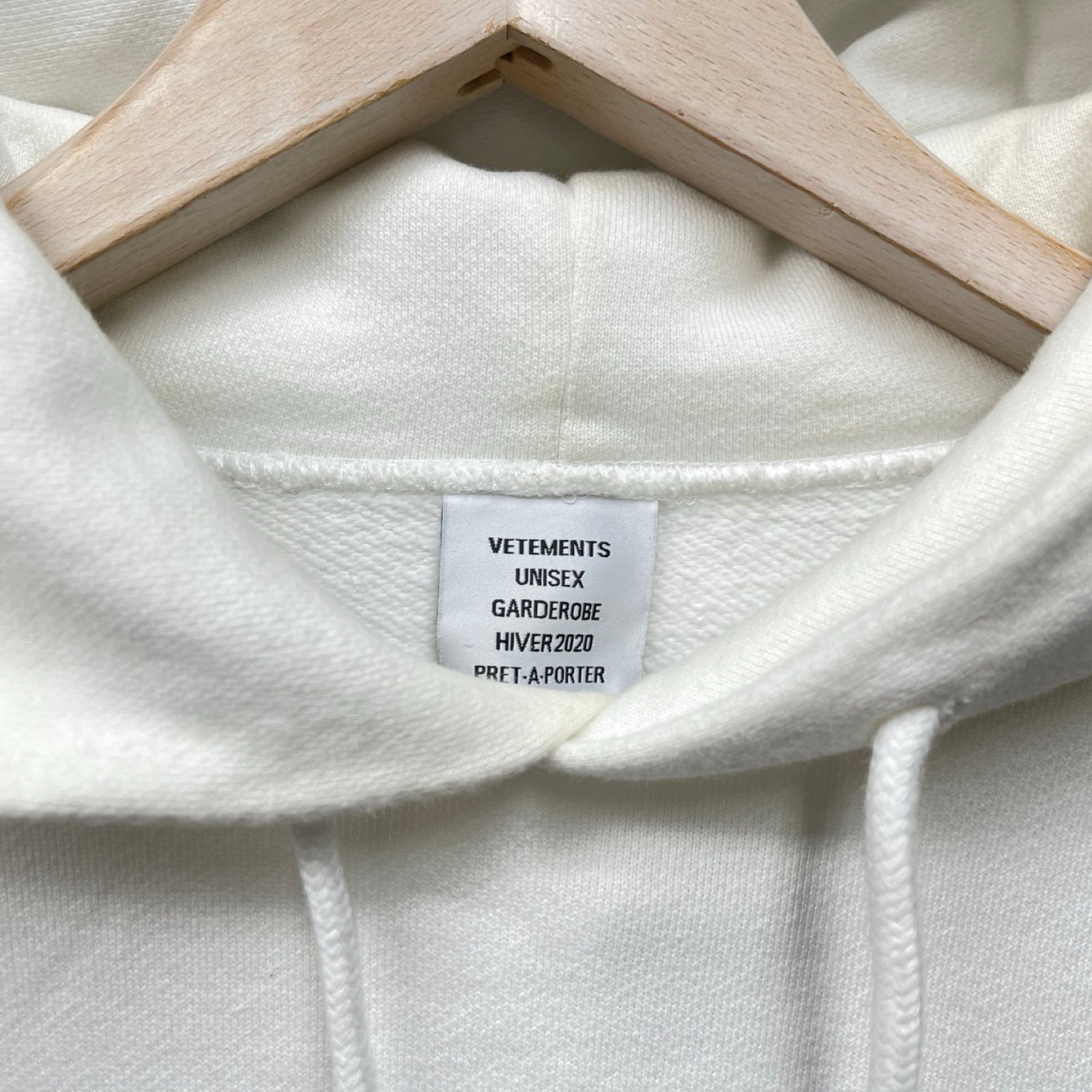 VETEMENTS 2019AW Oversized Birthday Hoodie UAH20TR745 Size XS