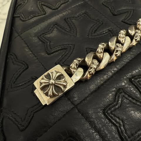 CHROME HEARTS CH X Extra Fancy Chain BOX ID Bracelet 15 LINK クロムハーツ CH X エクストラファンシーチェーン ボックスID ブレスレット 15リンク