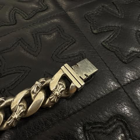 CHROME HEARTS CH X Extra Fancy Chain BOX ID Bracelet 15 LINK クロムハーツ CH X エクストラファンシーチェーン ボックスID ブレスレット 15リンク