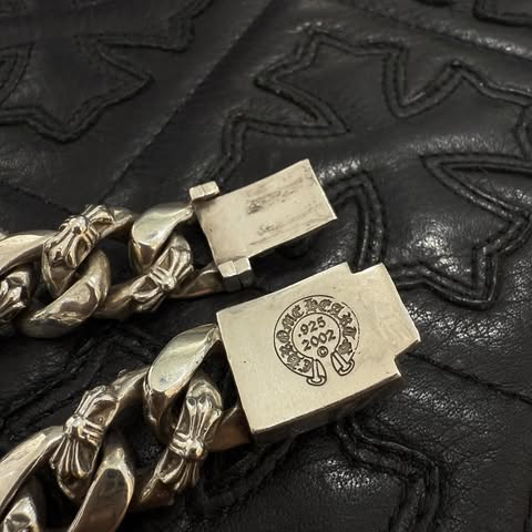 CHROME HEARTS CH X Extra Fancy Chain BOX ID Bracelet 15 LINK クロムハーツ CH X エクストラファンシーチェーン ボックスID ブレスレット 15リンク
