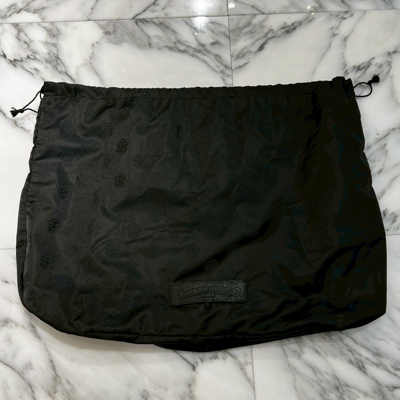 CHROME HEARTS Large Cross MONICA Leather Hand Bag クロムハーツ