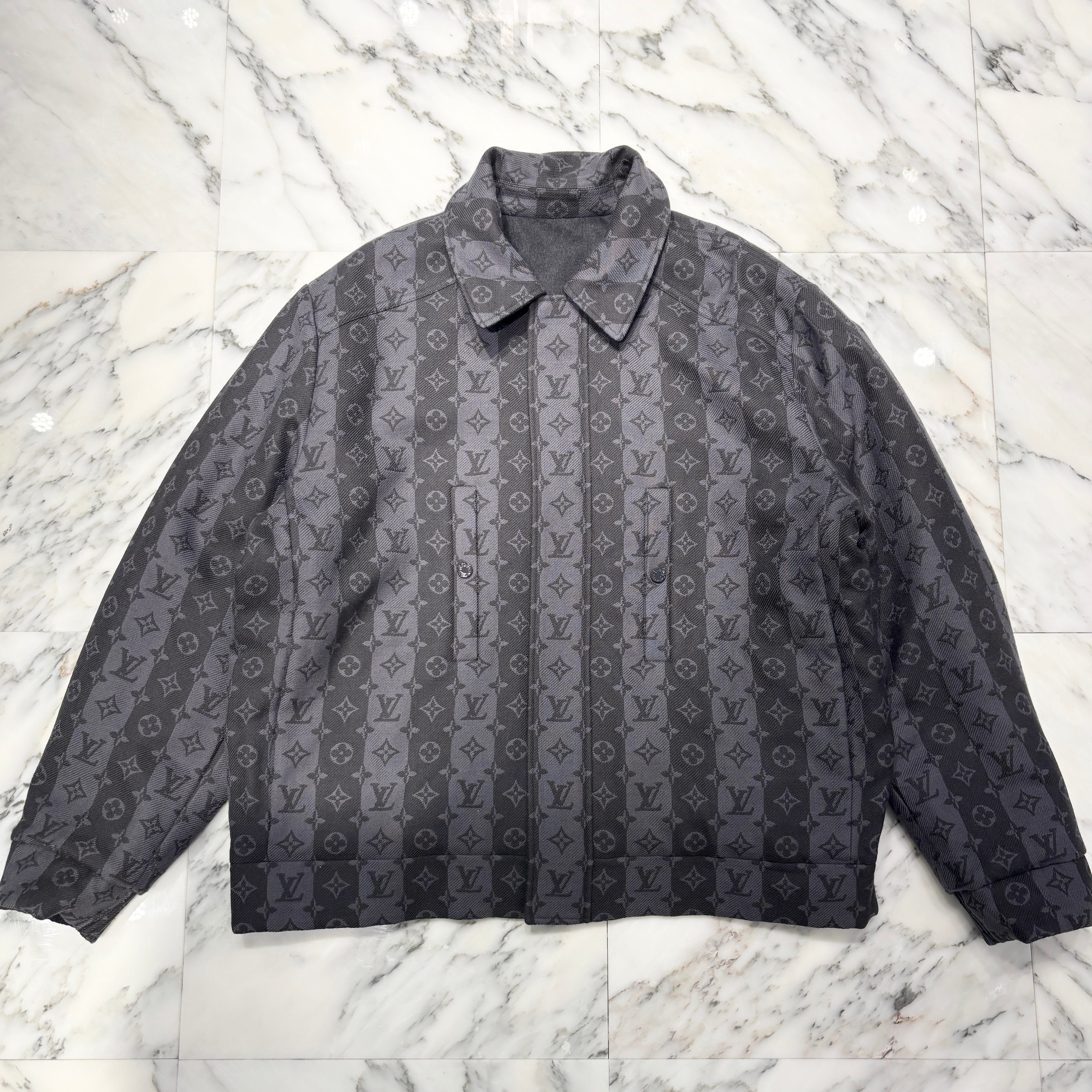 LOUIS VUITTON × NIGO 2022SS Monogram Reversible Wool Jacket Size 58 ルイヴィトン × ニゴ モノグラム リバーシブル ウール ジャケット サイズ58