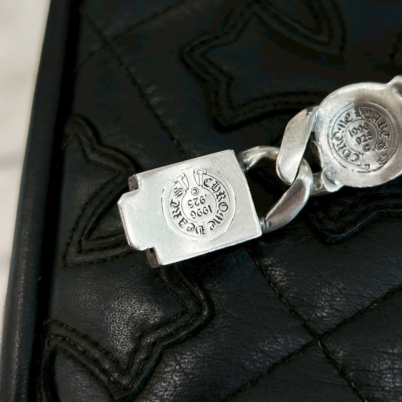 CHROME HEARTS Cross Link Bracelet 6 LINK クロムハーツ クロスリンク