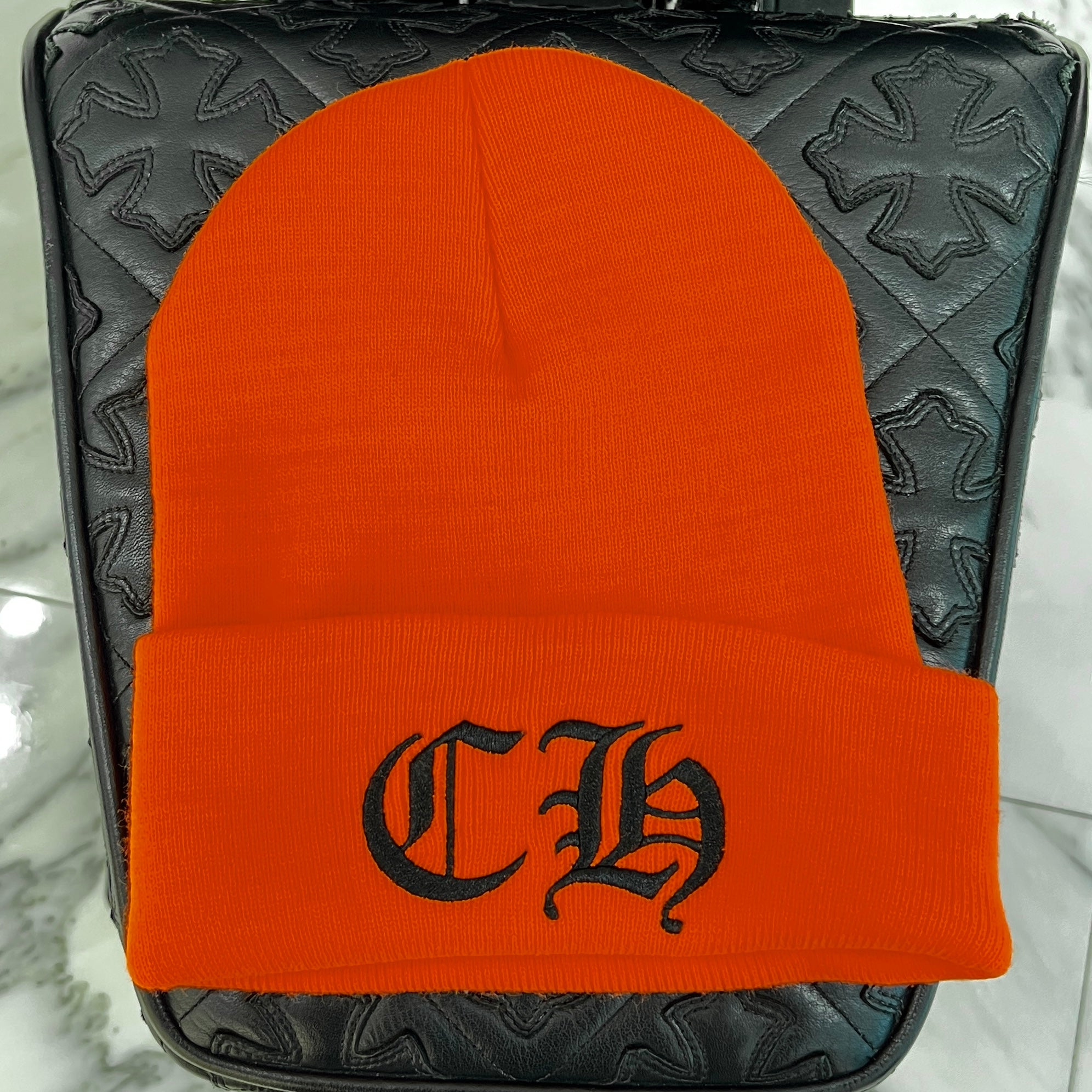 CHROME HEARTS CH Logo Embroidery Beanie Size ONE SIZE (22cm) クロムハーツ CHロゴ刺繍ビーニーサイズONE SIZE (22cm)